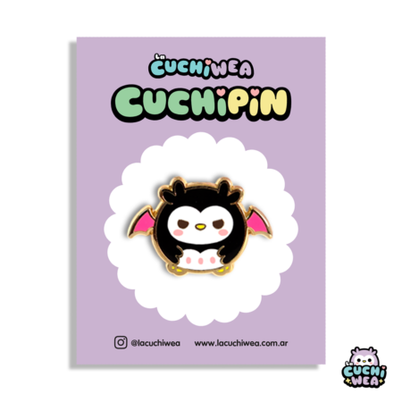 Dark Cuchiwea 🦉😈 - Hard enamel pin