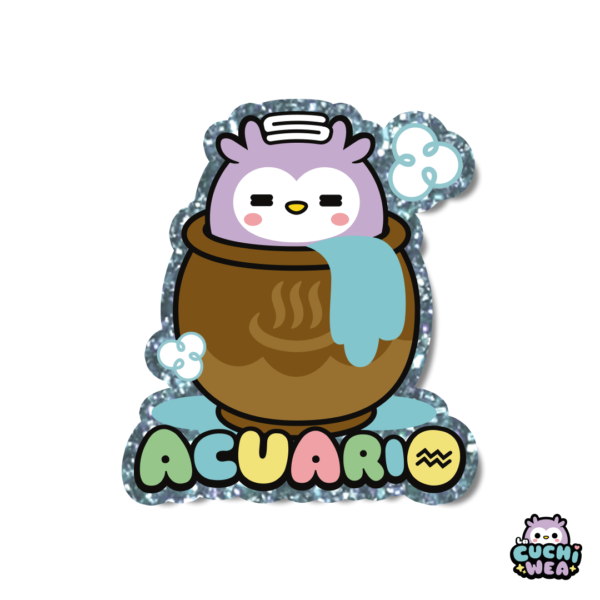 Sticker de vinilo - Acuario ♒