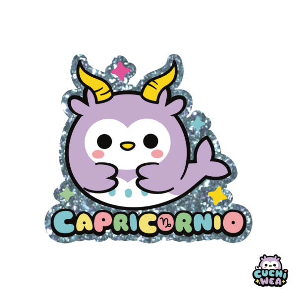 Sticker de vinilo - Capricornio ♑