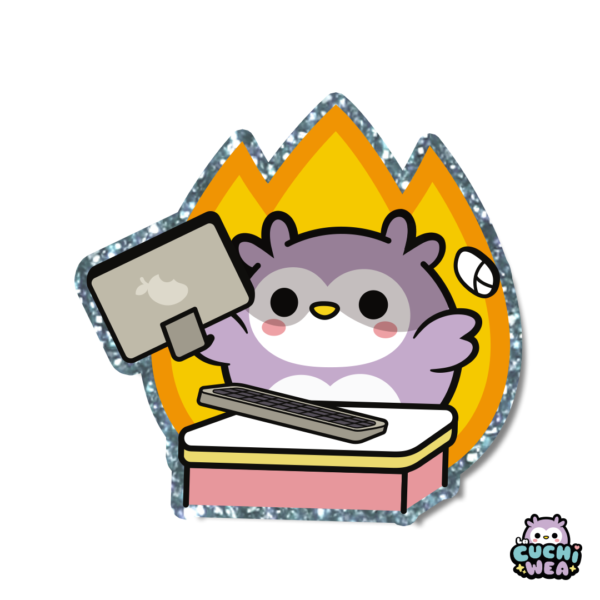Sticker de vinilo - Cuchiwea furiosa 🔥