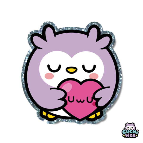 Sticker de vinilo - UwU