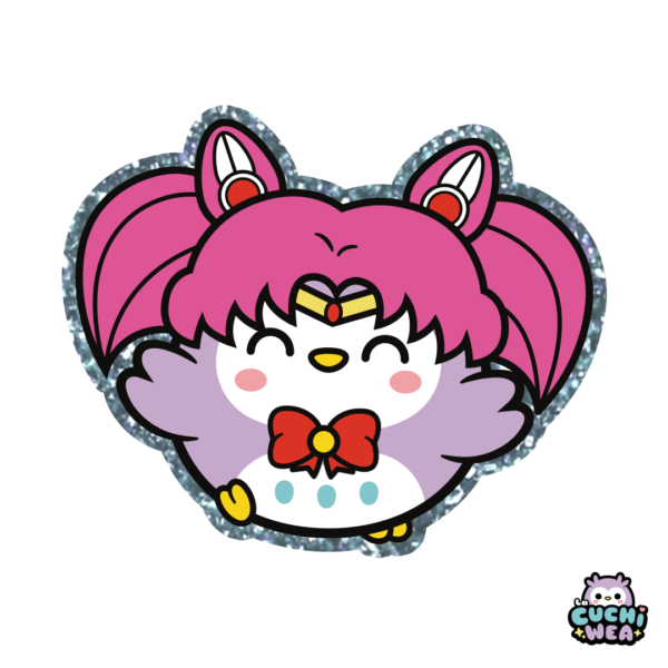 Sticker de vinilo - CuchiSailor ChibiMoon