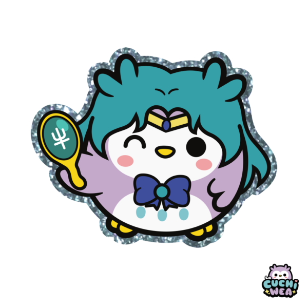 Sticker de vinilo - CuchiSailor Neptune