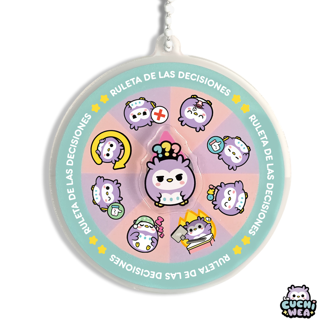 Ruleta de la decisión - La Cuchiwea 🦉💖